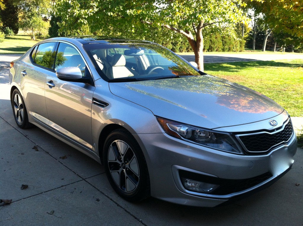 KIA Optima Hybrid Car