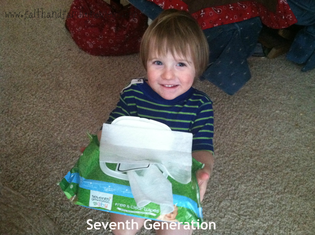 Baby Boy Seventh Generation Wipes 2