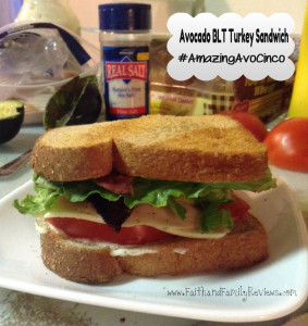 Avocado BLT and Turkey Sandwich