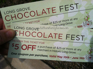 Long Grove Chocolate Festival Tickets