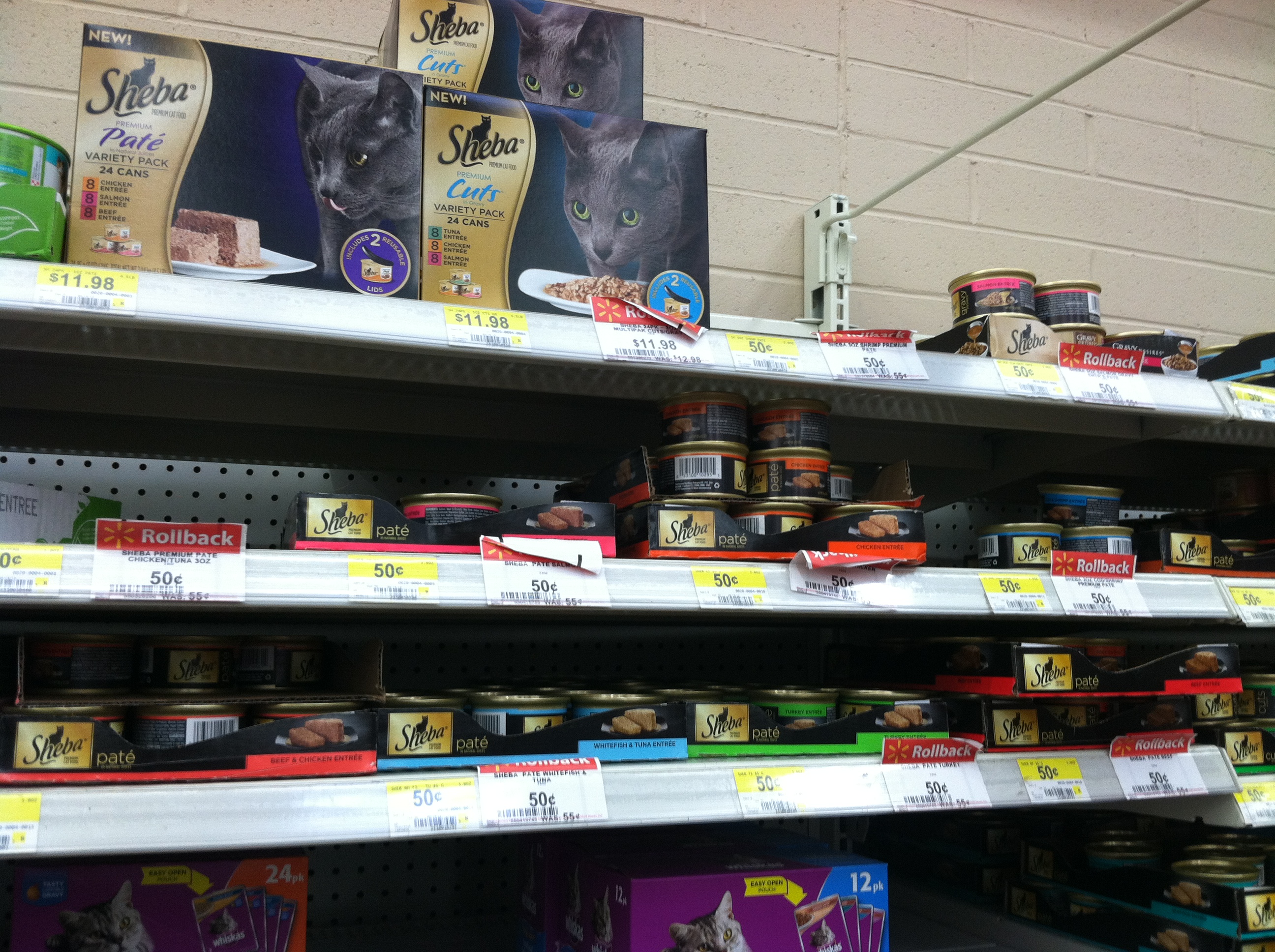 SHEBA BRAND Walmart #shop #cbias