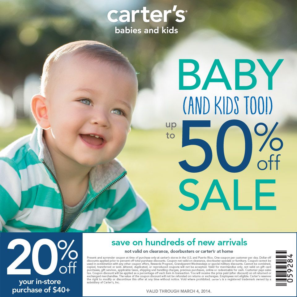 Faith and Family ReviewsCarter’s Baby and Kid Up to 50 Off Sale Plus