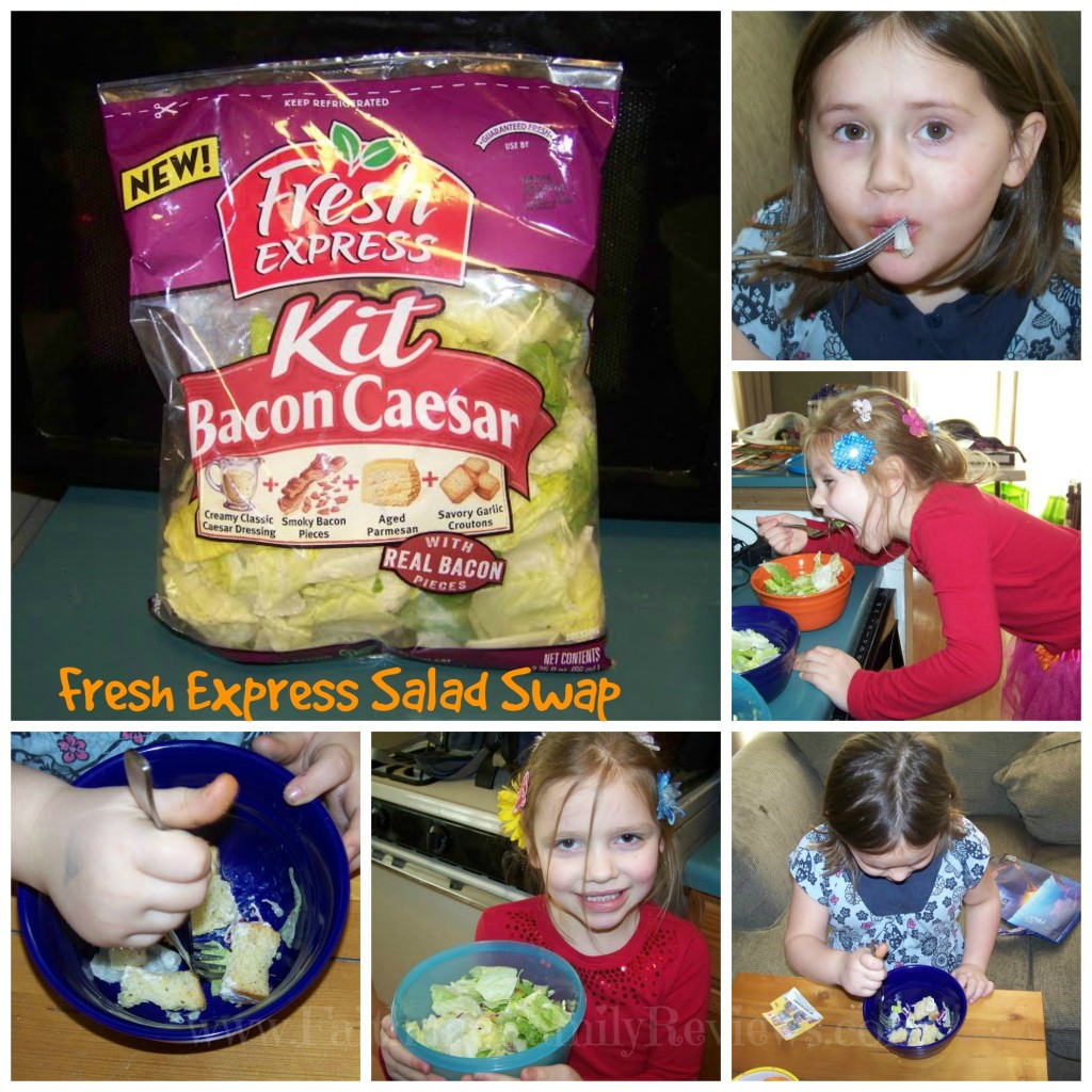 Fresh Express Salad Swap Magen Collage